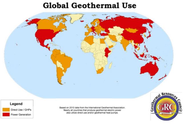 Geothermal Map